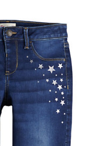 Girl’s SO Favorite STARS Mid Rise Jegging Jeans Size 7 NWT w/Adjustable waist - Picture 4 of 5