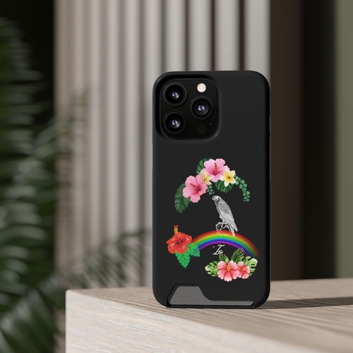 Io Hawaiian Hawk Phone Case With Card Holder - Picture 29 of 121