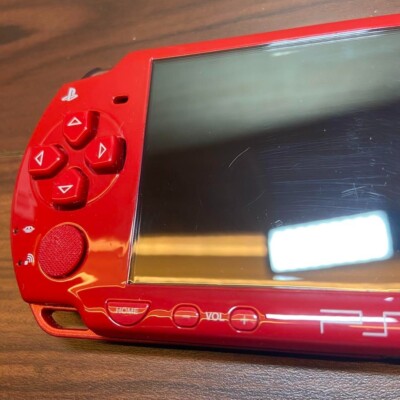 Sony PSP 2000 1 Seg Pack Deep Red Handheld System for sale online