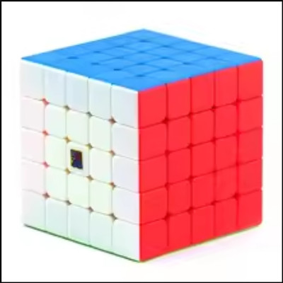 MOYU Speedcube Meilong Magic Cube Stickerless 5x5 Speed   Puzzle Cube Toy Gift