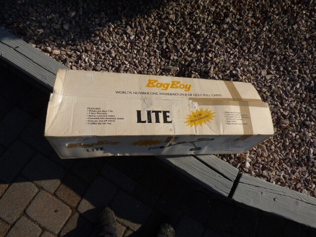 GOLF Bag Boy  LITE Golf Pull Cart BRAND NEW
