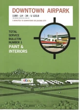 OKLAHOMA CITY DOWNTOWN AIRPARK INC 4 PG PAINT & INTERIORS AD