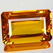 Masterpiece Collection: Octagon Genuine (Natural) Golden Citrine (5x3-14x10)