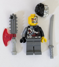 LEGO Ninjago Rebooted CYRUS BORG (Overborg) minifig njo0088 70722