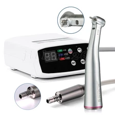 Dental Brushless LED Electric Micromotor / 1:5 Increasing Fiber Optic Handpiece