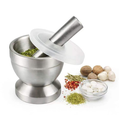 #ad #ad Stainless Steel Mortar and Pestle Set Spice Grinder amp; Herb Grinder Bowl with... $27.65