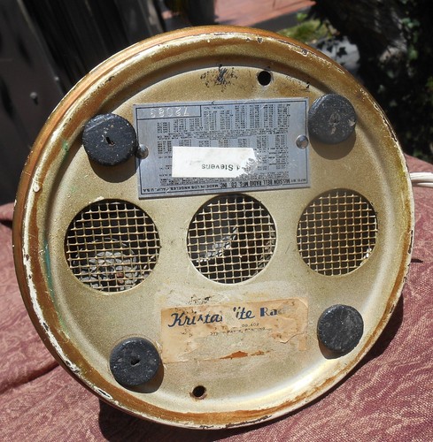 1940 Vintage KRISTAL-LITE RADIO LAMP Art Deco w/ Shade Sphere tube - Picture 12 of 13