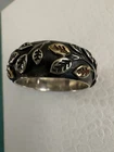 Vtg Retired  Pandora 7.986g Tree Of Life Size 6.5 925 & 14kt Gold Ring Marked