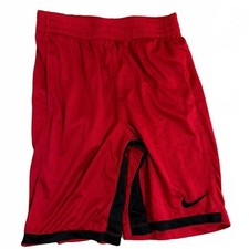 Nike Red Dri-FIT Athletic Shorts Size Large for Boys