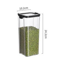 Stackable Airtight Food Storage Container Large Capacity Cereal Container