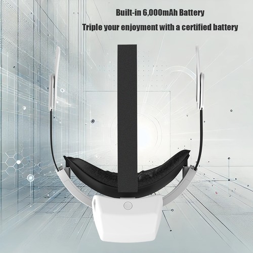 Rechargeable Head Elite Strap for Meta Quest2/Quest3/Quest3S VR Headset6150 - Bild 5 von 10