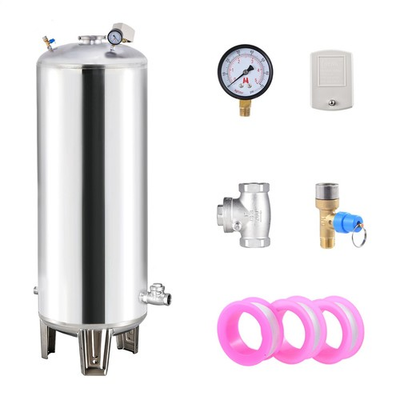 #ad 42. 3 Gal. Stainless Steel Pressurized Well Tank $252.97