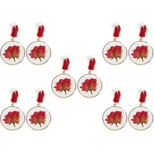5Pairs Flower Earrings for Women Assorted Color Simple Elegant Ear Studs