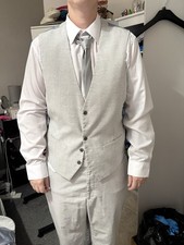 Matalan 4 Piece Men’s Grey Suit