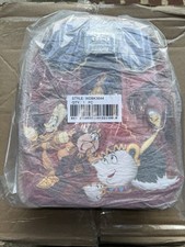 Loungefly Disney Beauty And The Beast Ballroom Backpack WONDER CON - NEW