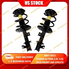 2PCS Front Shocks Struts Pair 2007-2012 Nissan Altima 2.5/3.5 Free Ship US Stock
