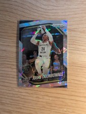 2025 PRIZM WNBA SILVER ICE #73 ARIKE OGUNBOWALE WINGS