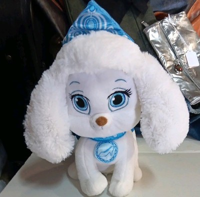 Disney Junior Princess Bluey 8'' Plush Dog Crown Cape 2021 Model