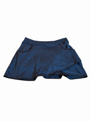 Olaya Heather Blue Golf Skort Small