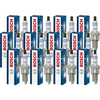 12x BOSCH Zündkerze Platinum für Volvo C70 I Cabriolet SW 2.4 T Renault