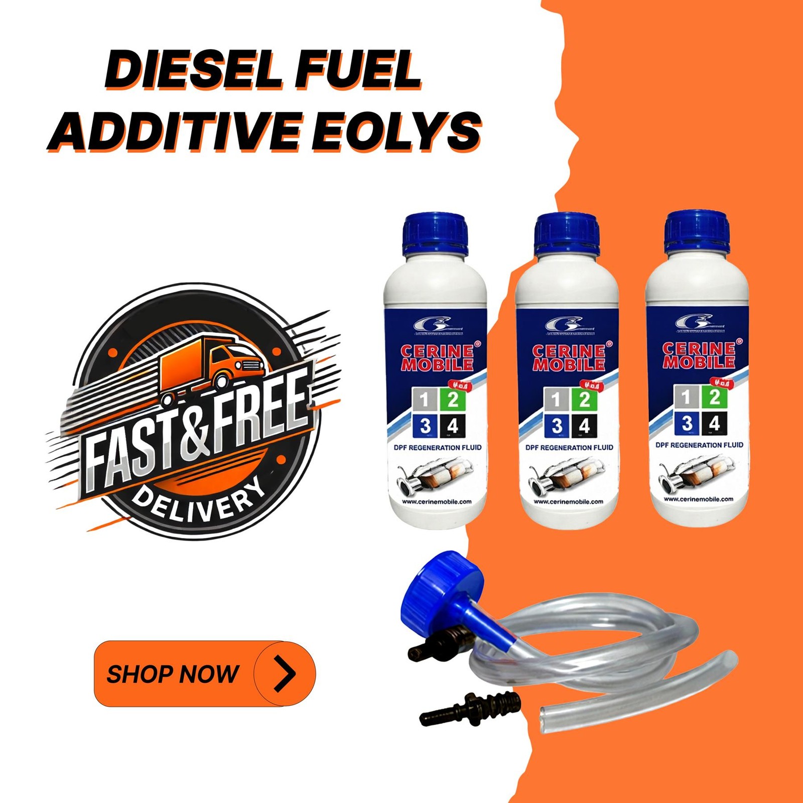 1L EOLYS Fluid Diesel Additive Refill Kit for Multi Models - Image 98