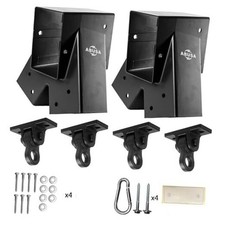 Heavy Duty Swing Sets Brackets Including 2 Black A-Frame Swing Set Light Black
