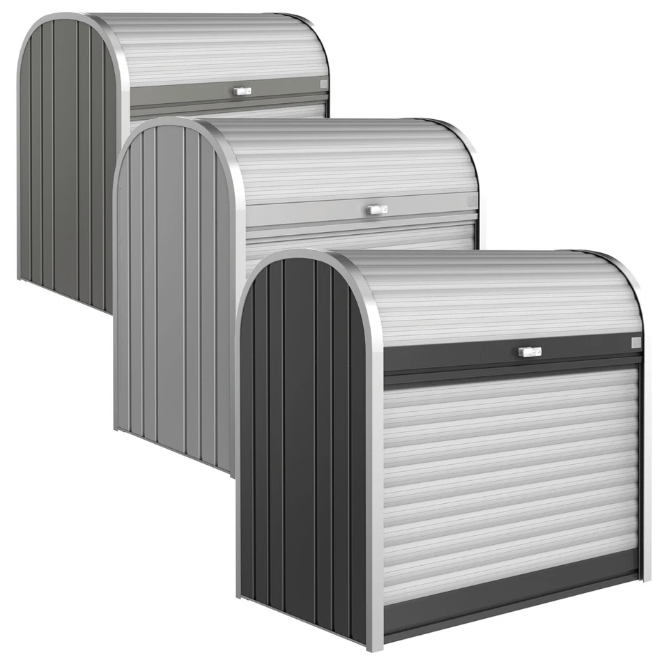 BIOHORT GMBH Rolladenbox StoreMax Mülltonnenbox Fahrradbox Geräteschuppen Stauraum