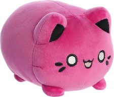 Aurora Enchanting Tasty Peach Meowchi Plush Toy Cosmic Purple Cat 7 inch NWT