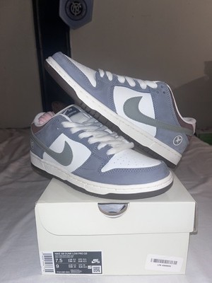 Size 7.5 - Nike SB Dunk Low x Yuto Horigome Gray