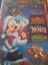 Disney The Ultimate Mickey Mouse Collection/ 3 Full Length Movies. See Pics