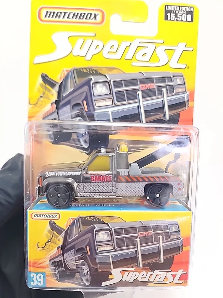 Matchbox Superfast #39 GMC WRECKER Grey 2006 Limited Edition  - Image 2 of 4