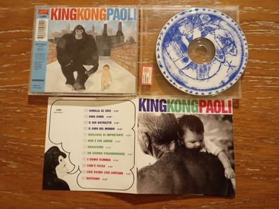 GINO PAOLI RARE CD y 1994 King Kong Paoli 1^ WEA EDITION