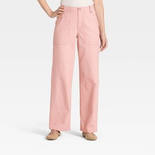 Women's Mid-Rise Straight Leg Cargo Pants - Universal Thread
