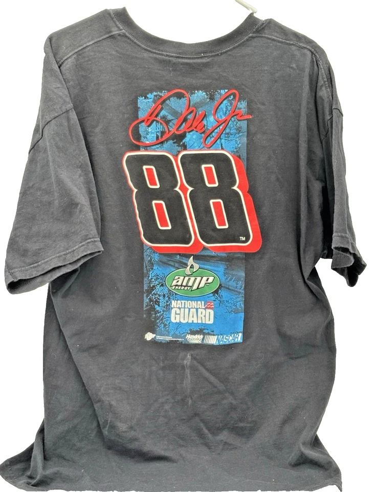 Dale Jr Car 88 Impala National Guard NASCAR With Dale’s Photo XL - Image 2 of 2