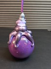 Disney Ursula Little Mermaid Purple Ball Hanging Ornament w/ Ribbon Plastic — photo 6