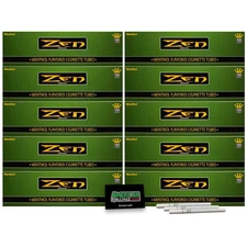 Zen Cigarette Tubes | Menthol | 100's | 10 Pack | 2000 Tubes | Includes Ameri...
