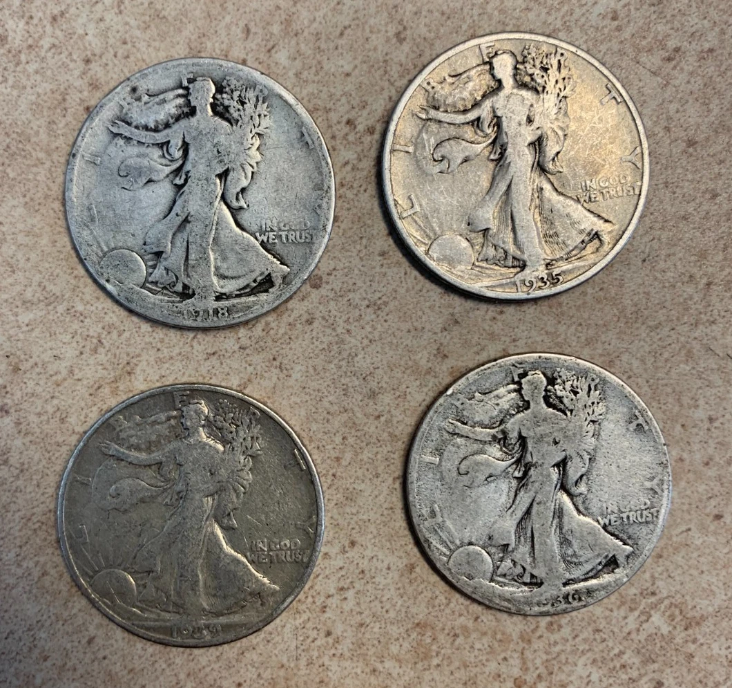 1918 Year Liberty Walking Half Dollars (1916-1947) for sale | eBay