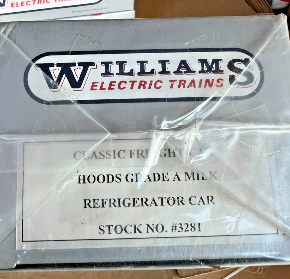Williams O Gauge Reefer Car Hoods Grade A Milk #3281 - Image 3 of 3
