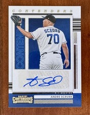 2021 Panini Contenders #CA-AS Andre Scrubb Contenders Auto Autographs Astros