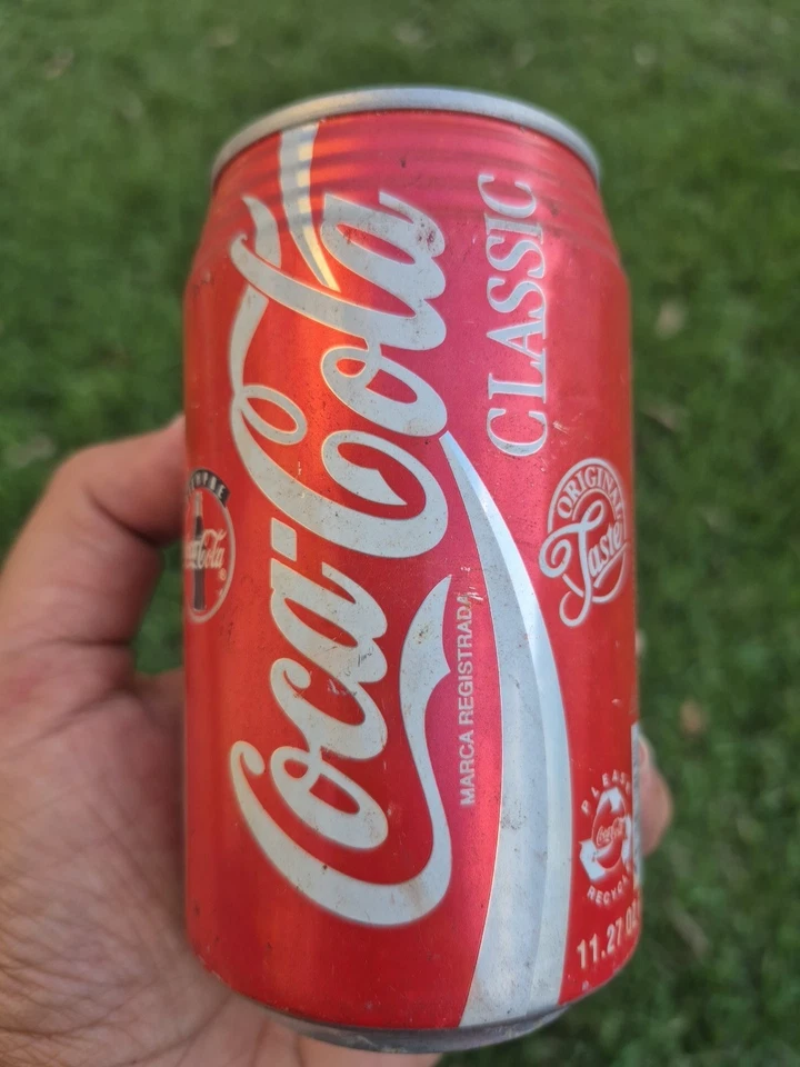 Puerto Rico Coca Cola 1993 Juegos Olímpicos Centroamericanos/Caribe lata de oro rara Foto 3 de 4