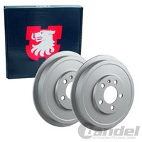 2X JP Group Bremstrommeln Ø230Mm Hinten Passend FüR Skoda Octavia Roomster VW