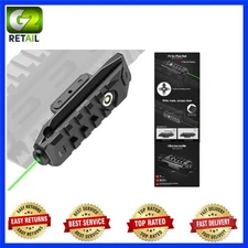 Ultra Low-Profile Picatinny Laser Sight - Easy Adjustments & Shockproof Design