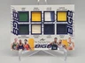 2025 Leaf In the Game Used Big 8 Bird Magic Erving Curry Luka Jokic Octo Patch