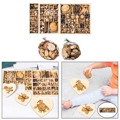 DIY Materialien Kinder Zum Selbermachen Handarbeit Spielzeug Tisch Mittelstücke Holz Scheibe