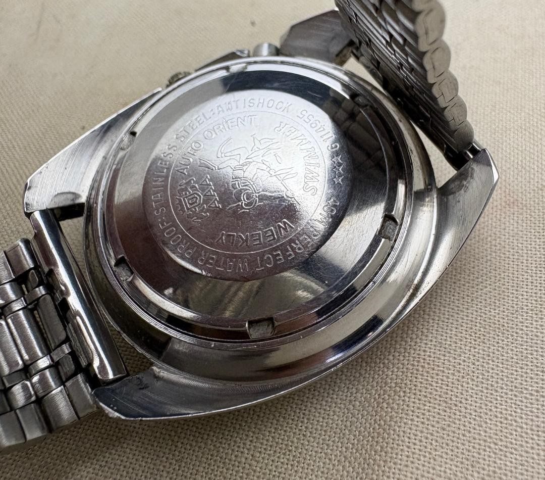 Orient Weekly Auto AAA Automatic Watch Men 60s 38… - image 9