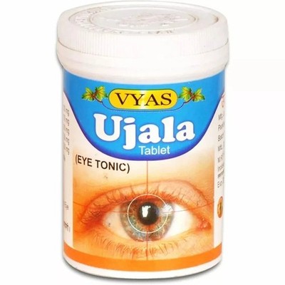 Vyas UJALA 100 Tablets Ayurvedic Herbal Ayurvedic Eye Wellness