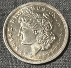1 Troy Oz  .999 + Pure Silver Bullion Coin Trade Unit E Pluribus Unum Round NR $