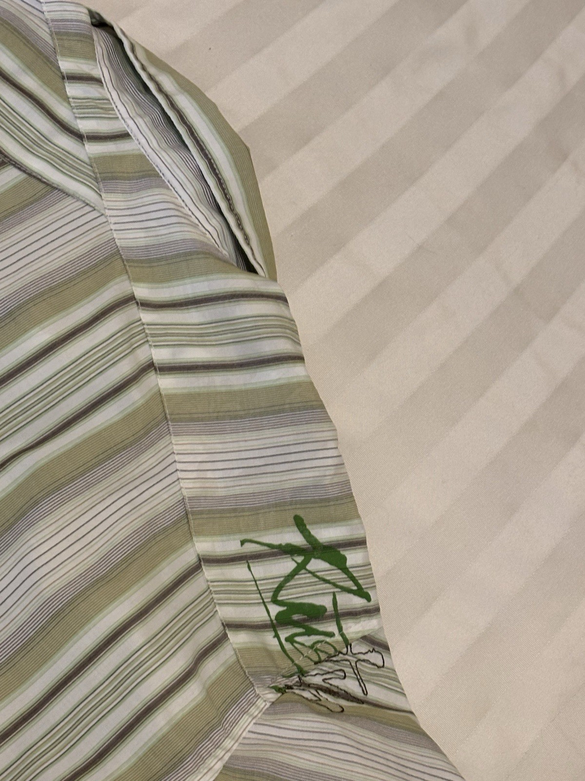 Rusty Cotton Polyester Button Down Short Sleeve S… - image 3