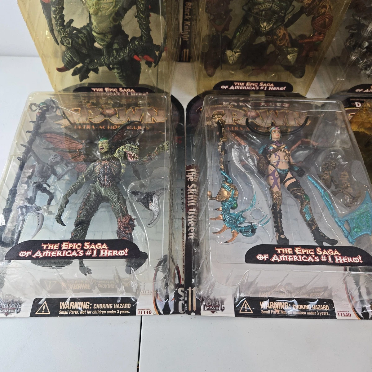 Set of 6 New Spawn Dark Ages Series 11 1998 McFarlane toys