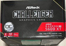 ASRock Radeon RX 5600 XT Challenger D OC 6GB GDDR6 GPU Card Boxed Tested JP